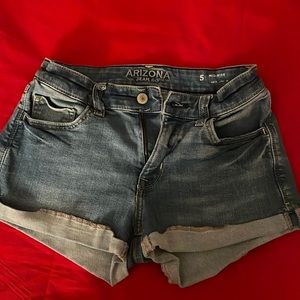 Jean Mid-rise Shorts